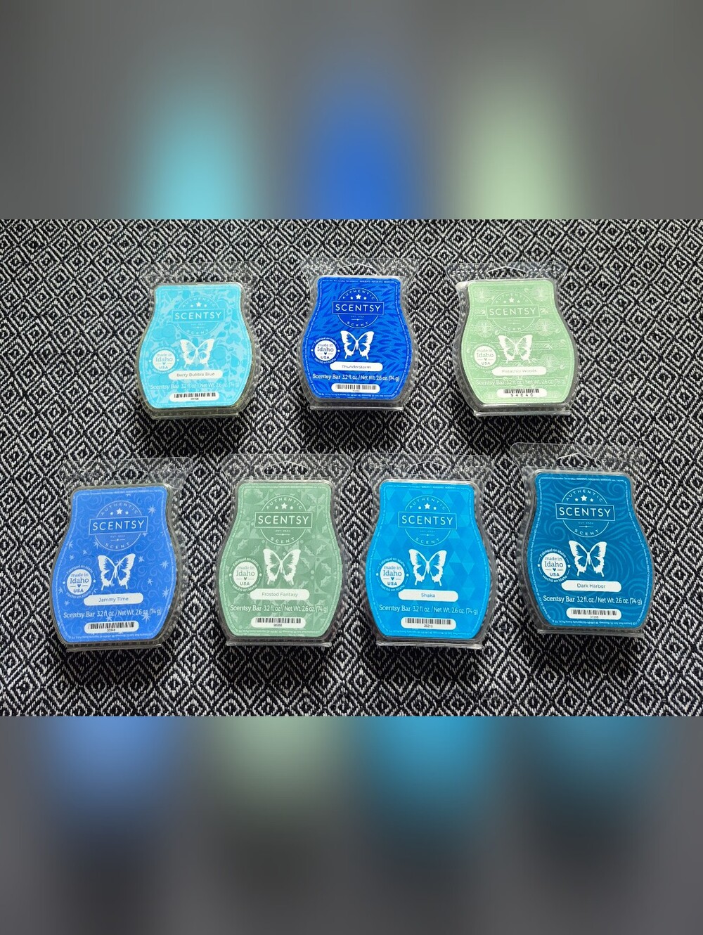 Scentsy Wax Bars- Lot Of 7 NEW